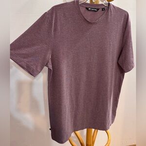 Travis Mathew Heathered Mauve Short Sleeve Tee